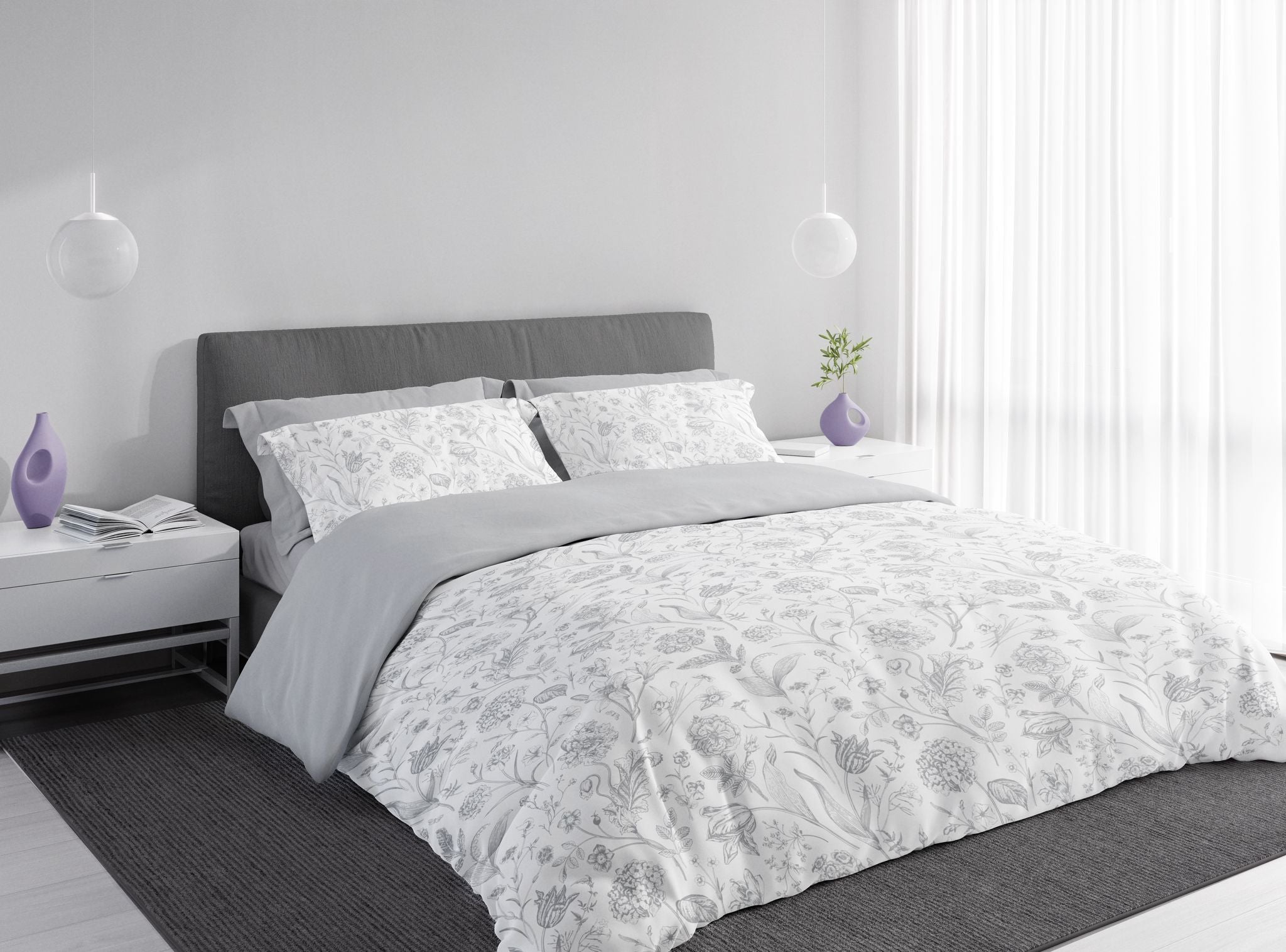 Scattered Gardens 8 Piece - 300 Thread Count