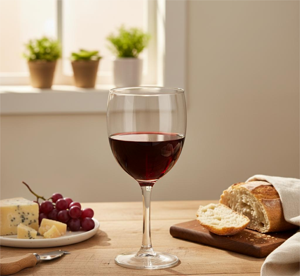 Wine Goblets Clear- 5 Count