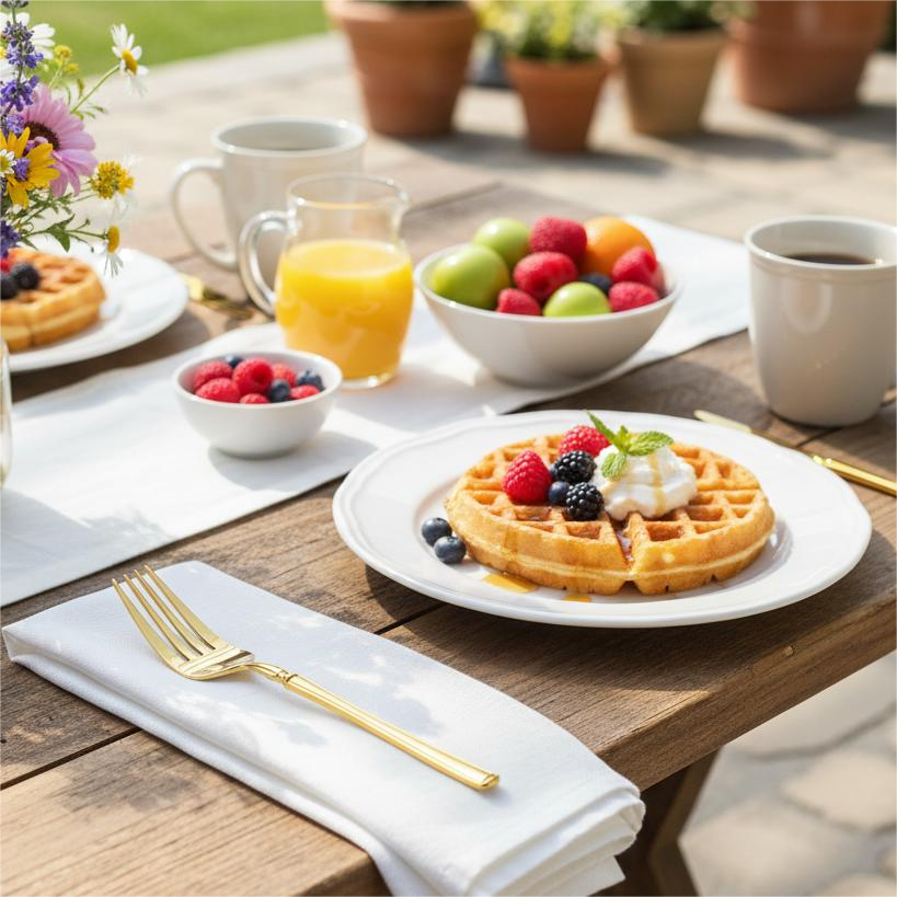 Gold Salad Forks- 32 Count - The Closeout Connection