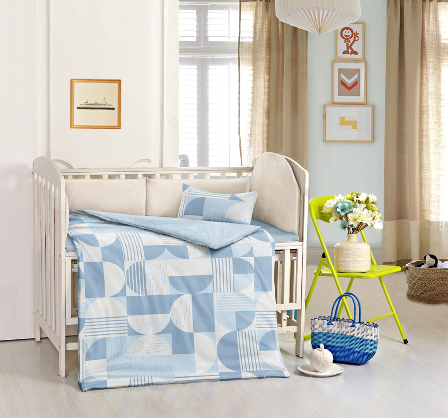 Superity Linen Crib Bedding Set - 3 Piece