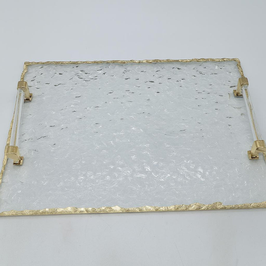 Clear Glass Tray - The Closeout Connection