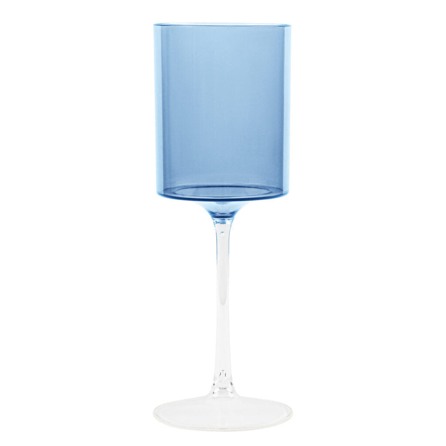 Two Tone Wine Glasses - 5 Count
