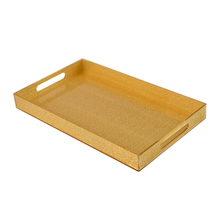 Large Gold Serving Tray - The Closeout Connection