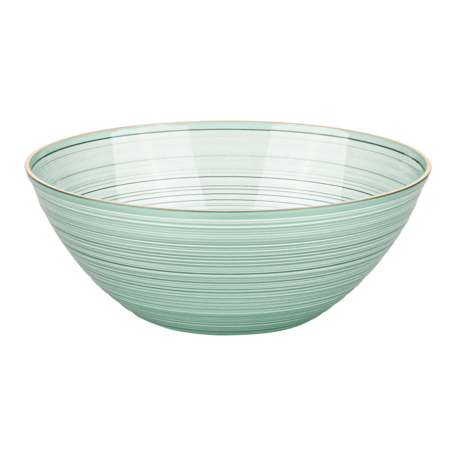 Crystal Design Green 12 oz Bowls - The Closeout Connection