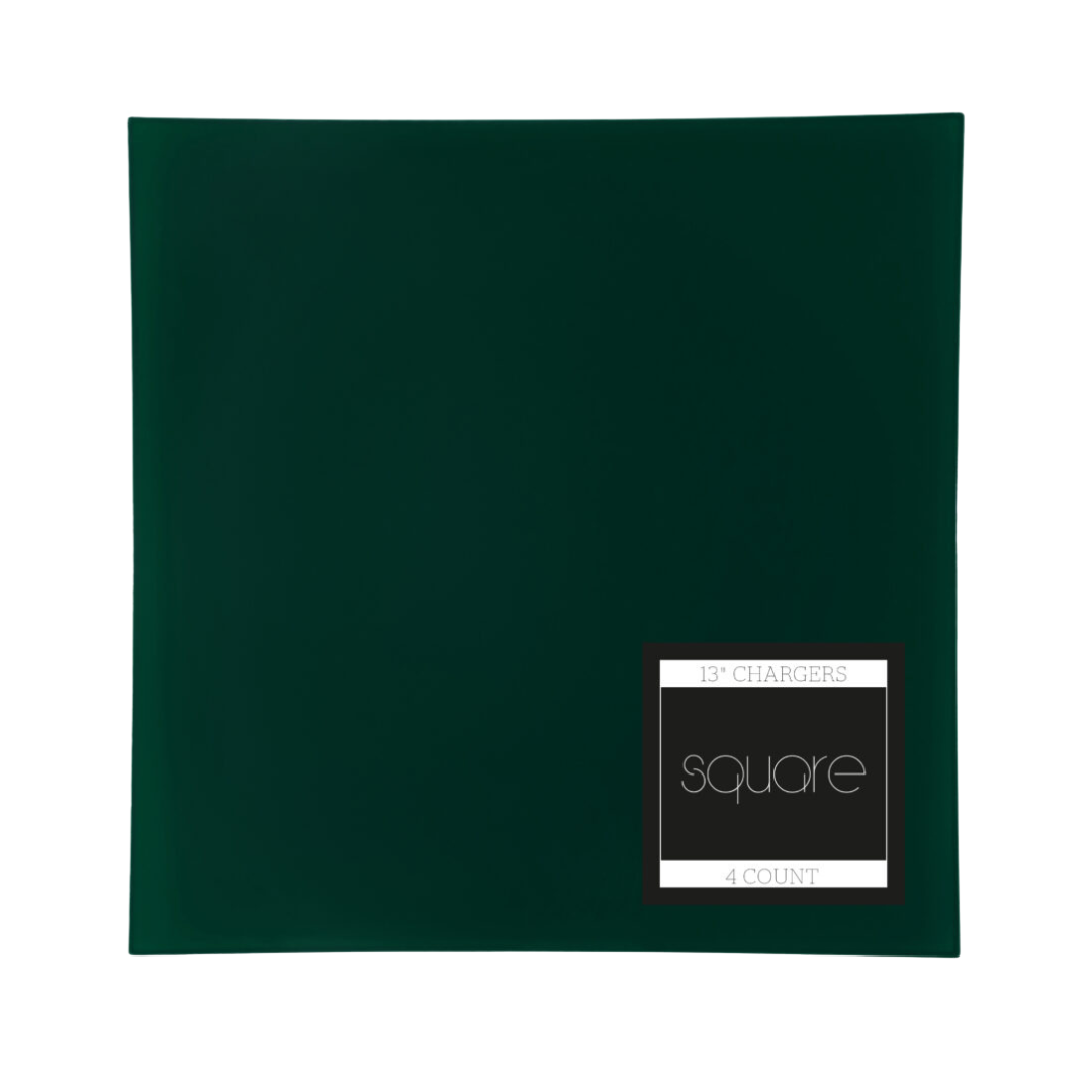 Chargers Square Flat Dark Green