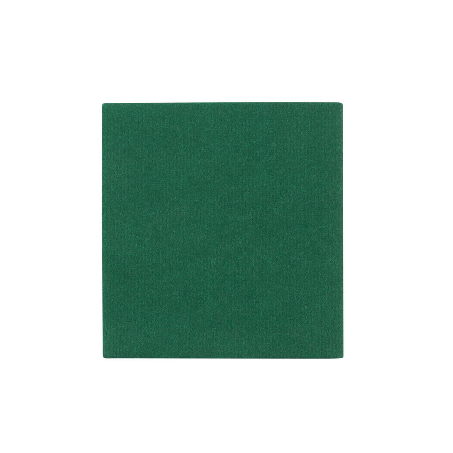 Airlaid 1/4 Fold Green Cocktail Napkin - 20 Count - The Closeout Connection