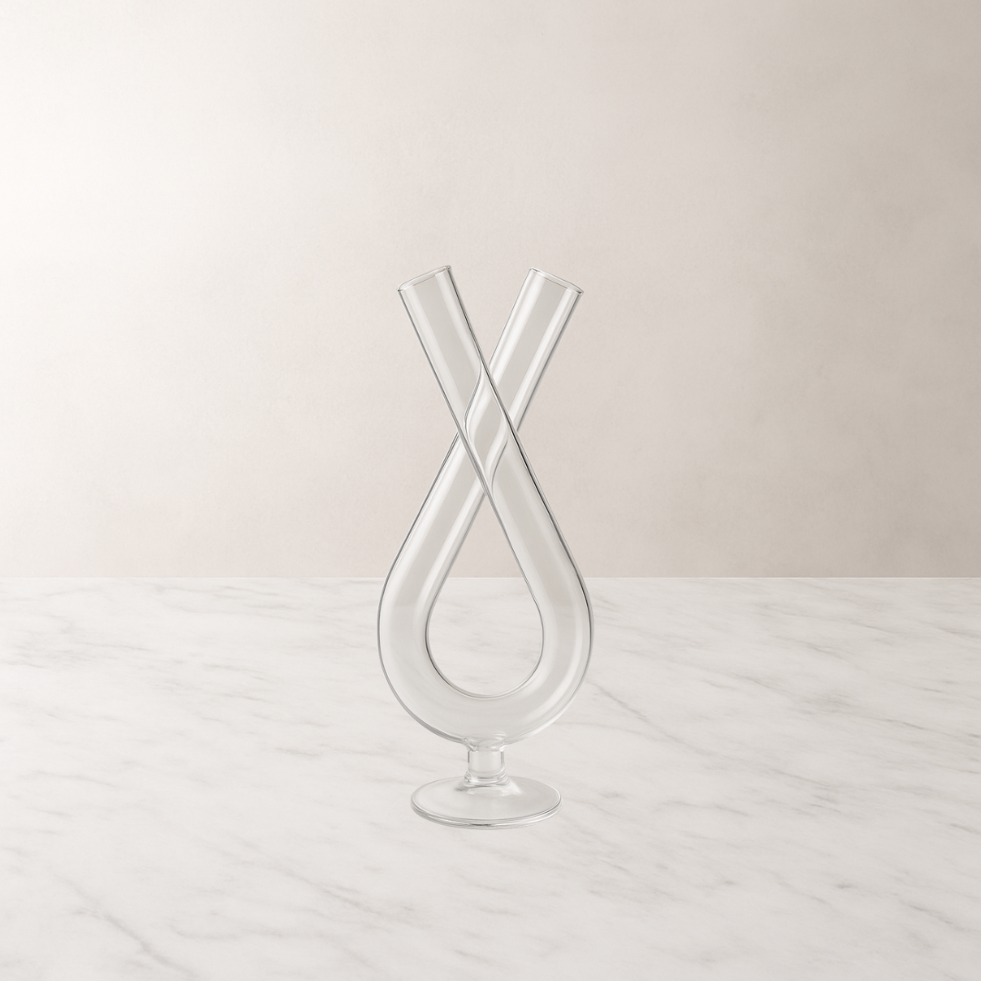 Treviso Rounded Intersecting Tube Vase