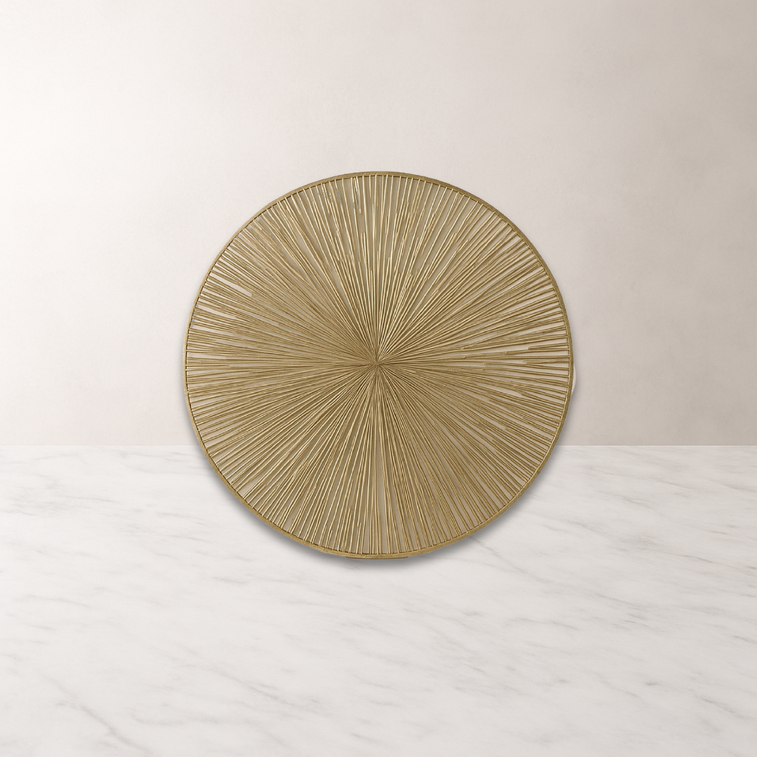 Gold Streak Design Placemat