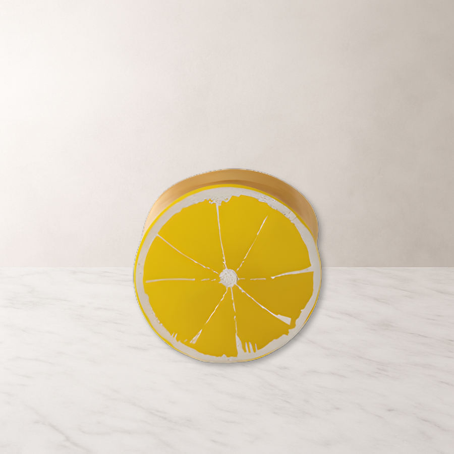 Lemon Napkin Ring - 4 Count - The Closeout Connection