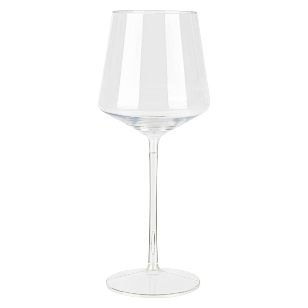Hip Wine Glass Clear - 4 Count
