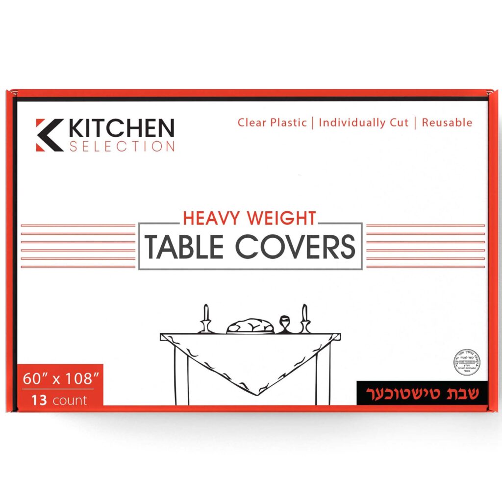 Clear Tablecloths - 13 Count
