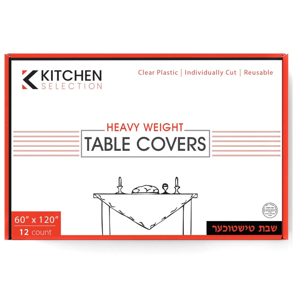 Clear Tablecloths - 12 Count