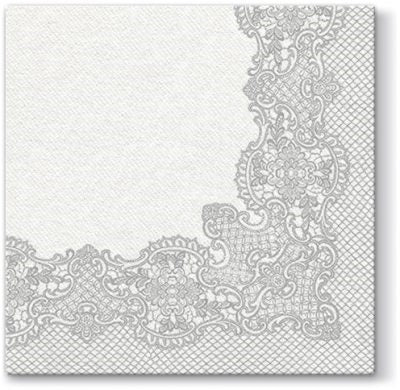 Lace Design Decorative Napkins - 20 Count