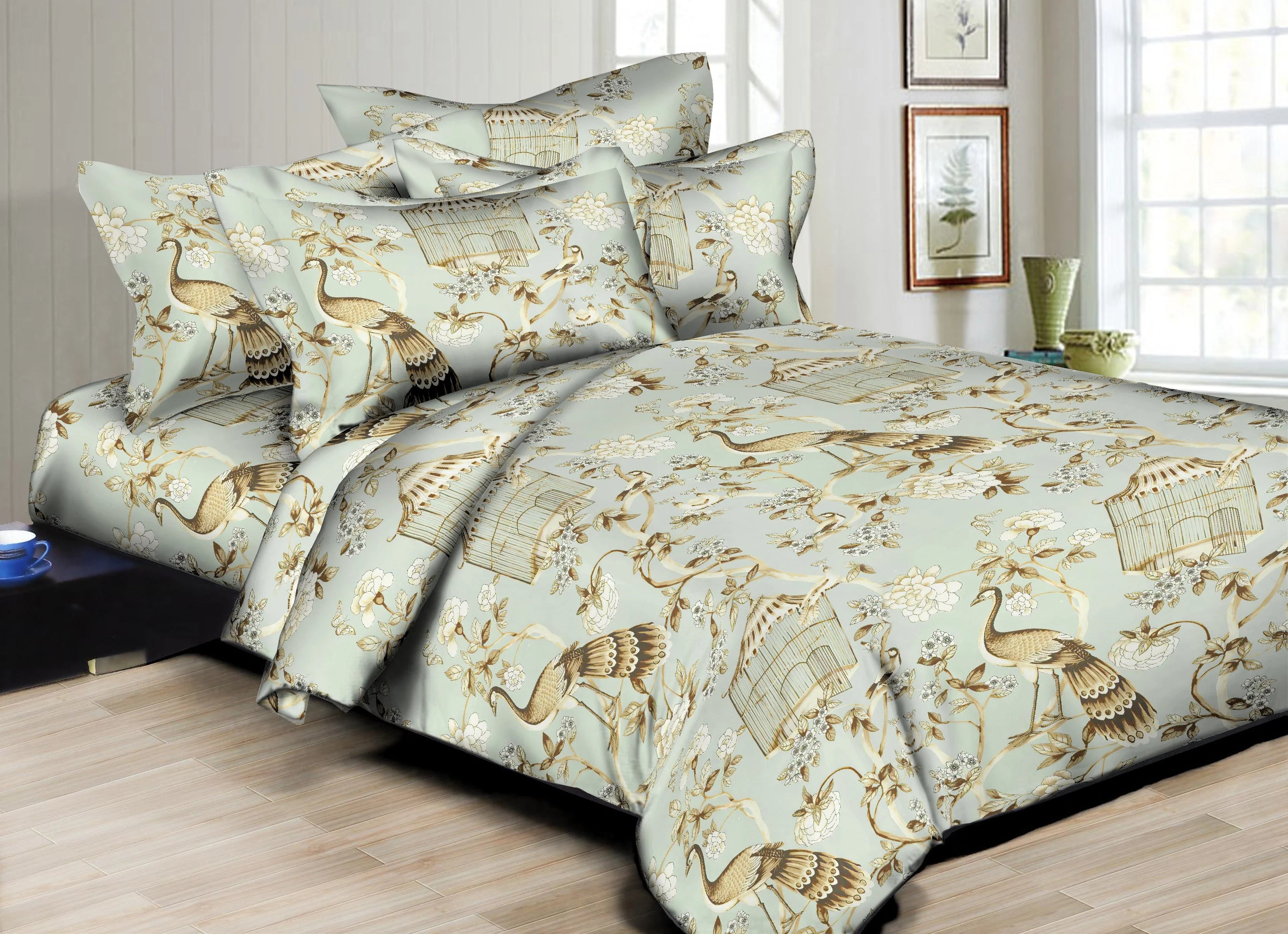 Peacock Fantasy Duvet 8pc Set