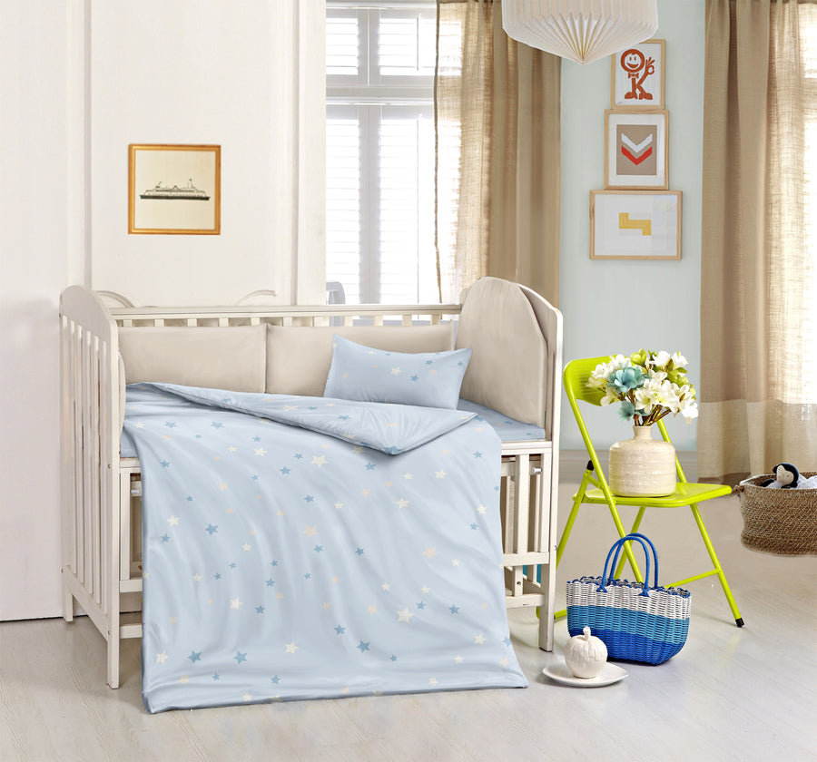 Superity Linen Crib Bedding Set - 3 Piece