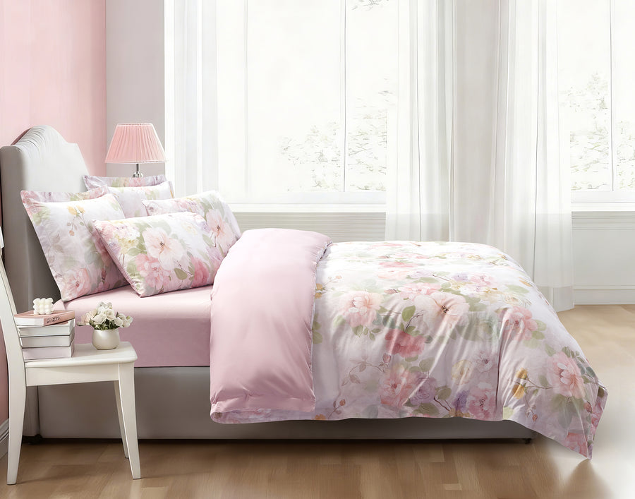 Meadow Sketch 8 Piece Bedding Set side view