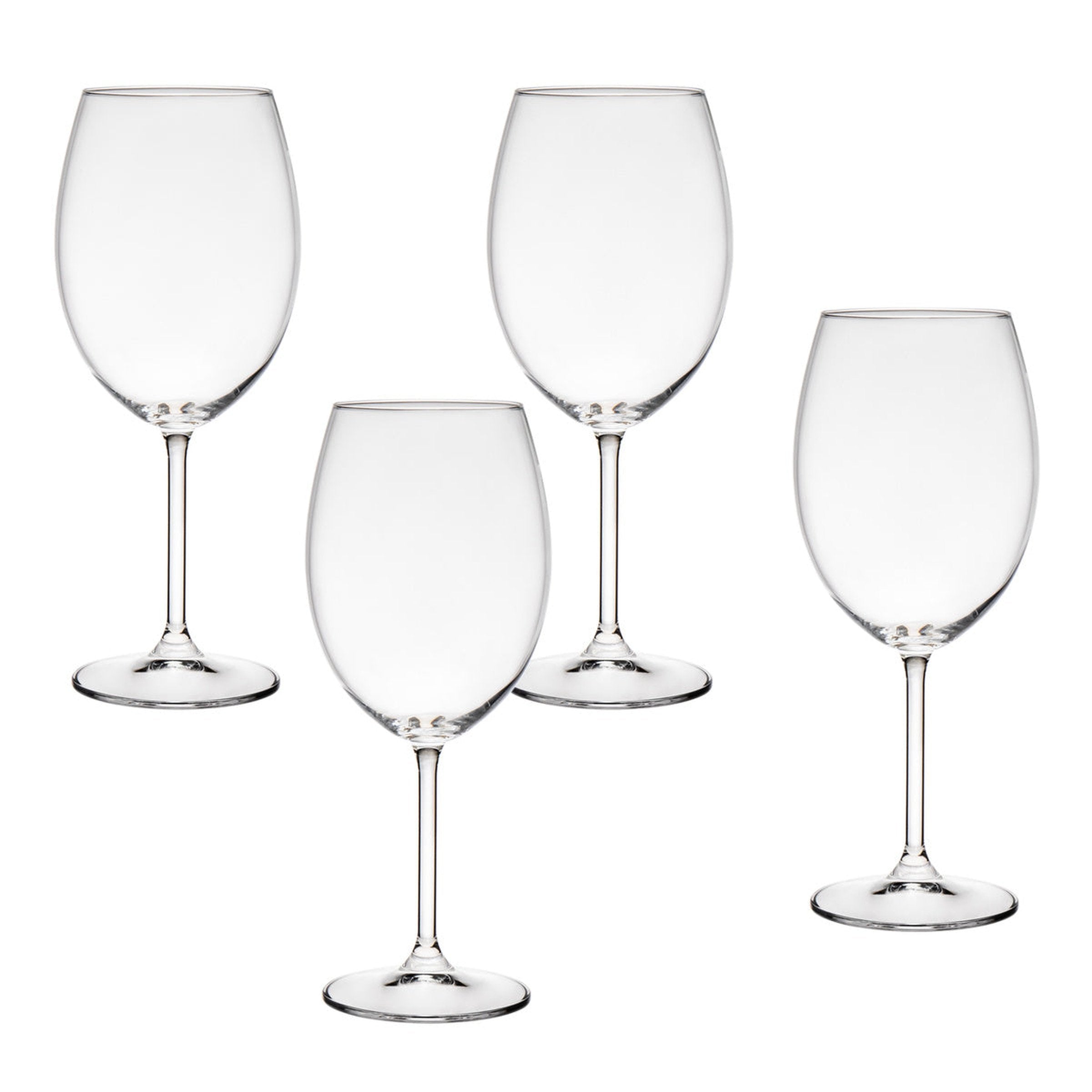 Godinger Meridian Red Wine Glasses 20 oz - Set of 4 #Type_Red Wine - 20 oz