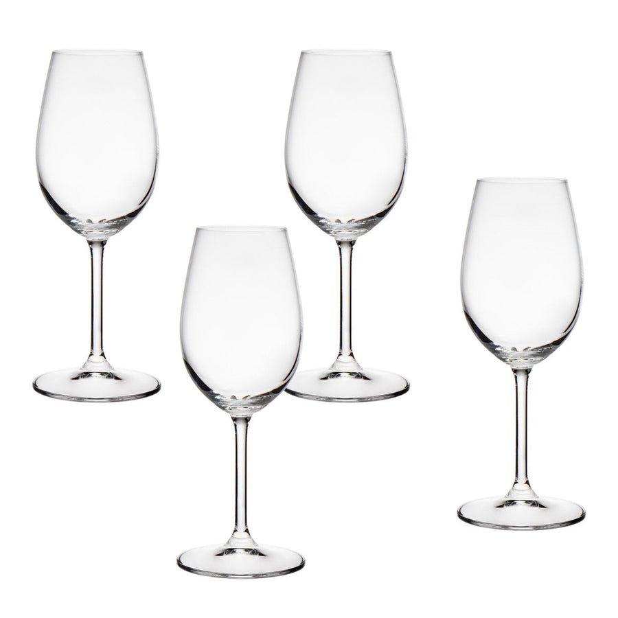 Godinger Meridian White Wine Glasses 12 oz - Set of 4