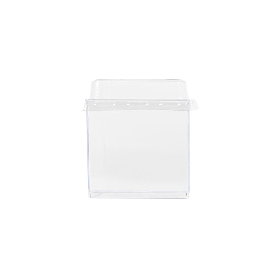 Square Cups With Lids - 8 Count - The Closeout Connection