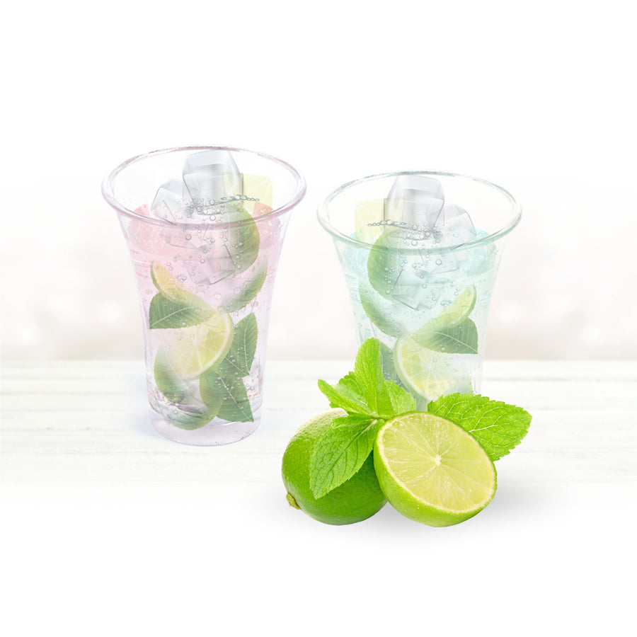 Mini Horn Plastic Cups - The Closeout Connection