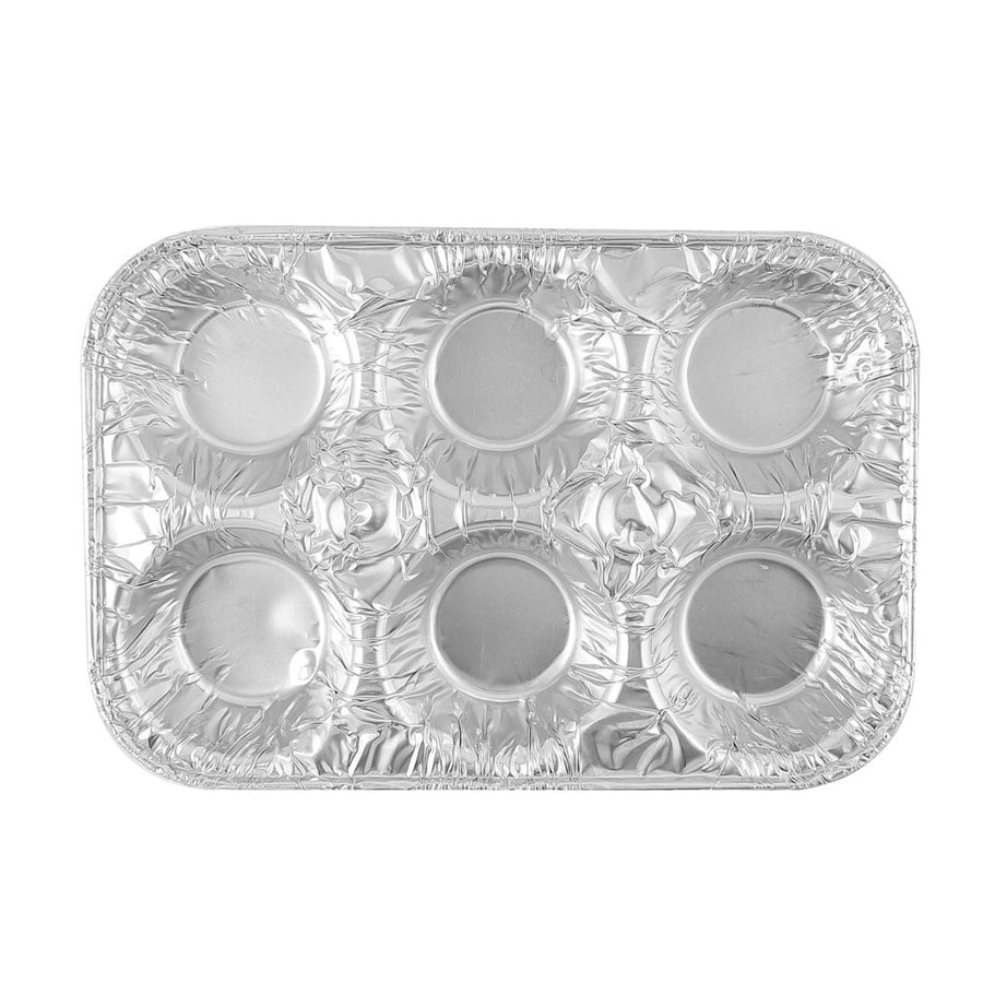 6 Cavity Aluminum Muffin Pan - The Closeout Connection