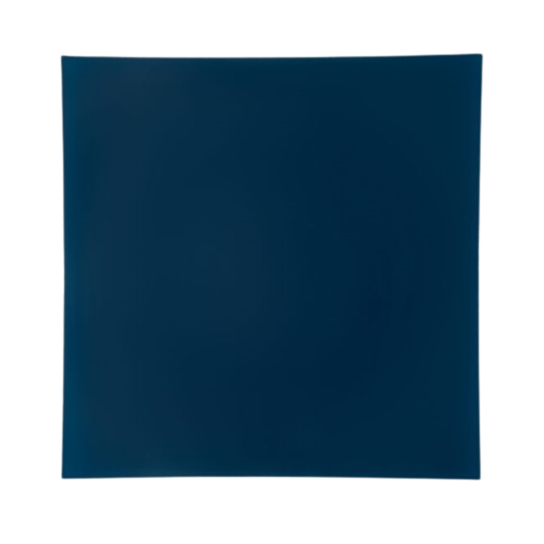 Navy Blue Square Mirror Chargers 4 count