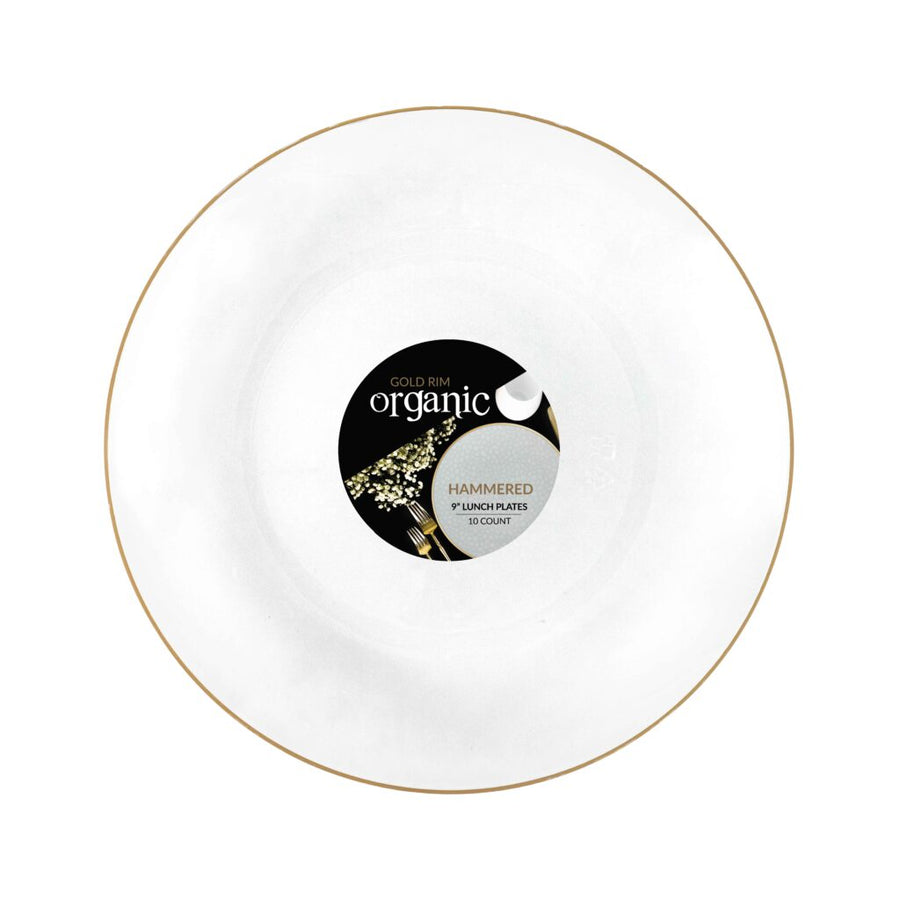 White/Gold Rim- 10ct - The Closeout Connection