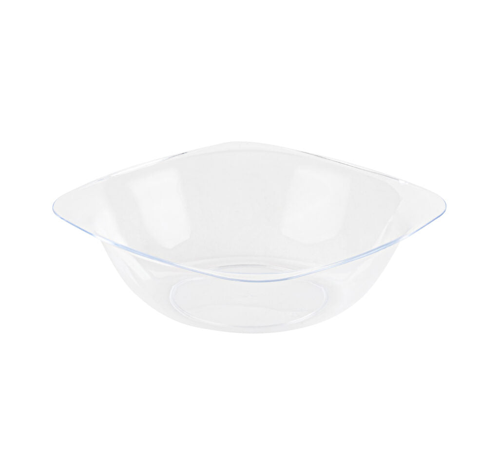 Organic Square Clear-Gold Rim - The Closeout Connection