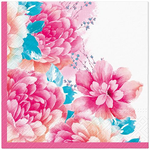Scent of Spring Lunch Napkin - 20 Count - The Closeout Connection