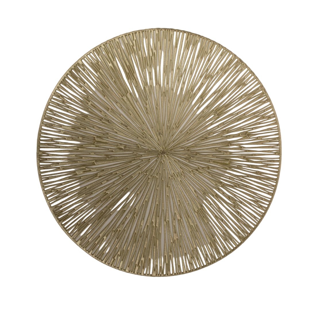 Gold Streak Design Placemat