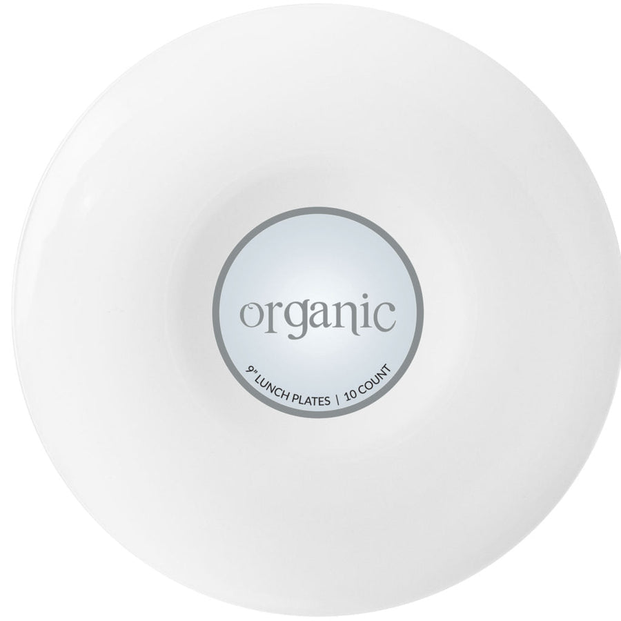 Organic Collection White Plates & Bowls
