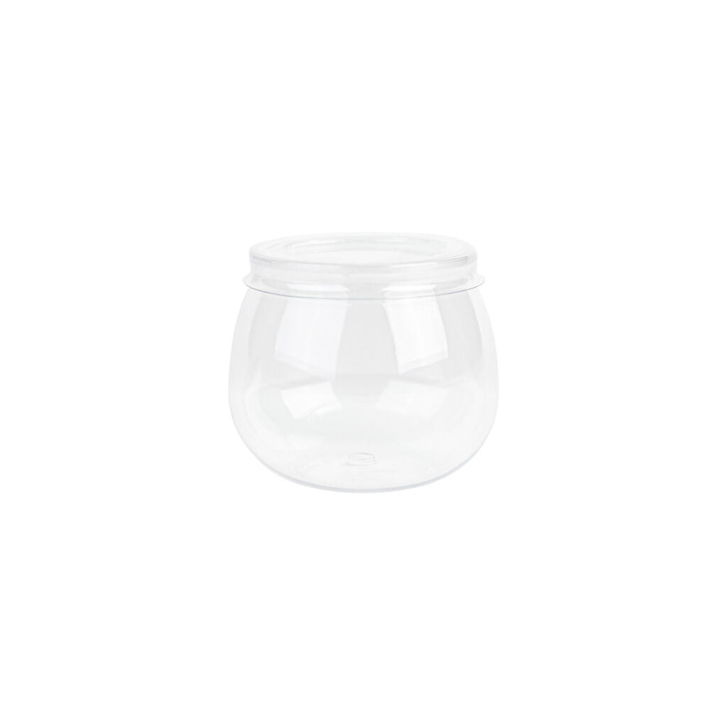 Round Mousse Cups With Lids - 6 Count - The Closeout Connection