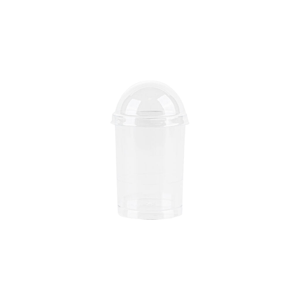 Round Cups With Dome Lids - 10 Count - The Closeout Connection