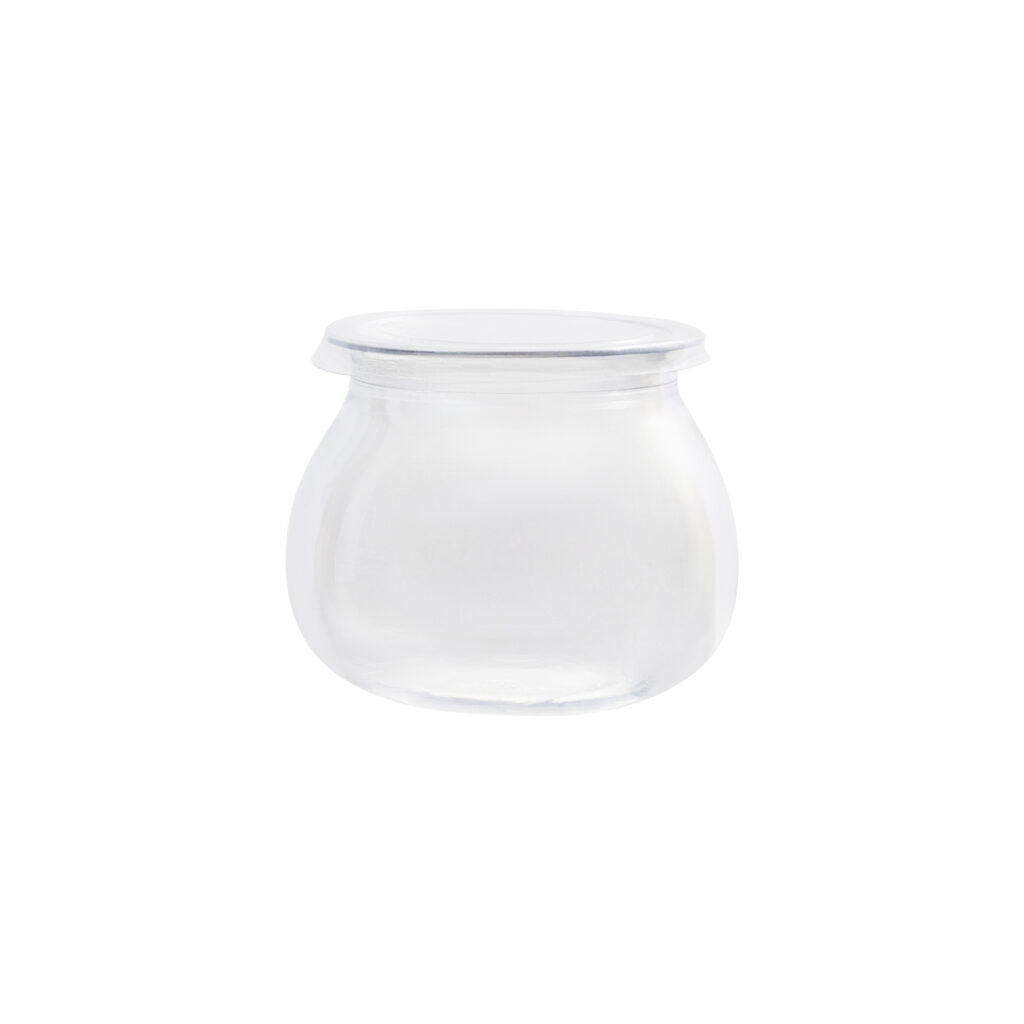Round Mousse Cups With Lid - 8 Count - The Closeout Connection