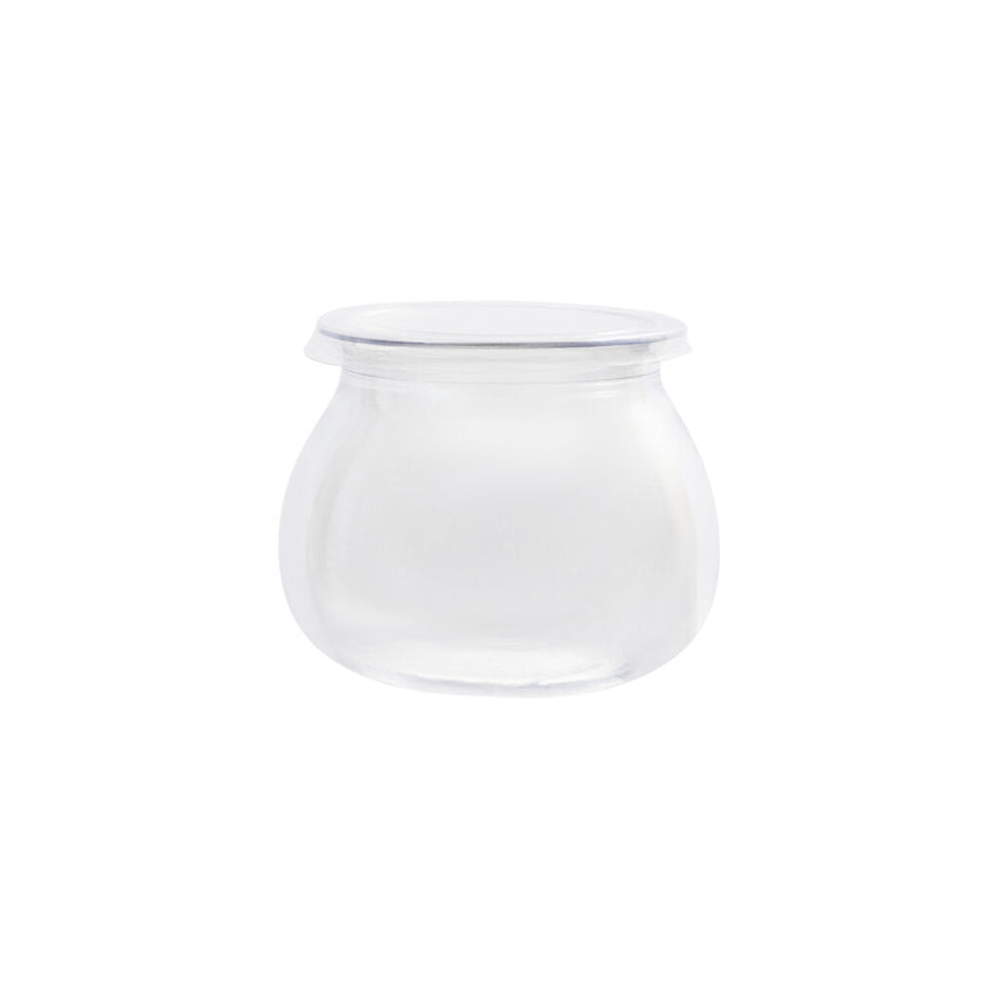 Round Mousse Cups With Lid - 8 Count - The Closeout Connection