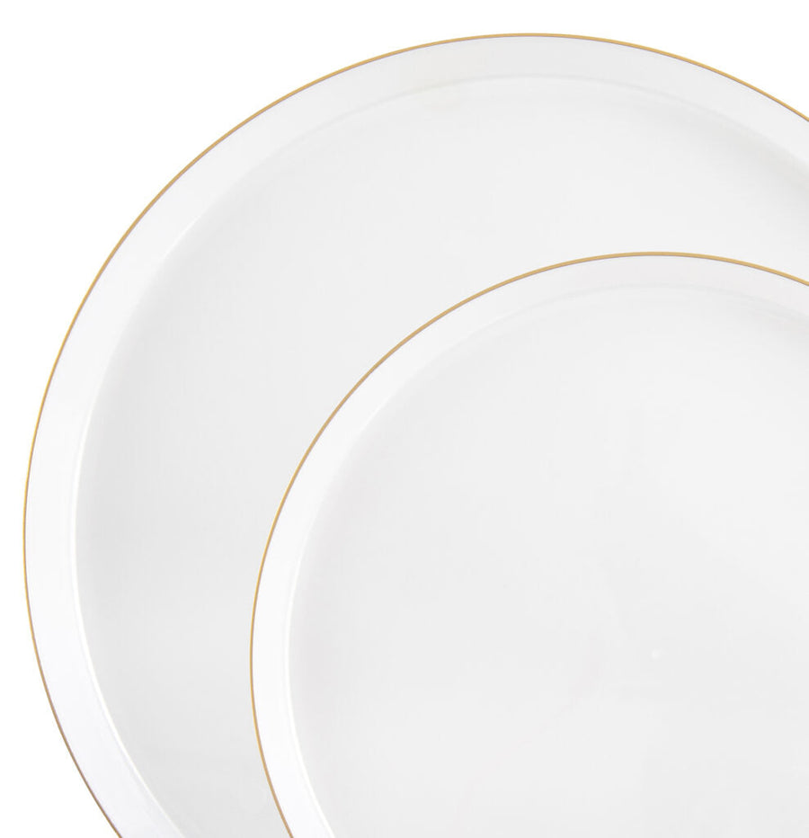 Sharp Plates - 10 Count - Pearl-Gold