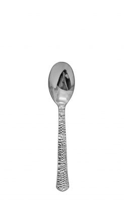 Decor Hammered Design Tea Spoon- 20 Count