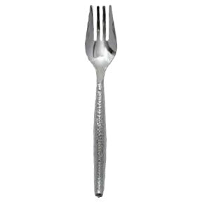 Silver Hammered Serving Fork
