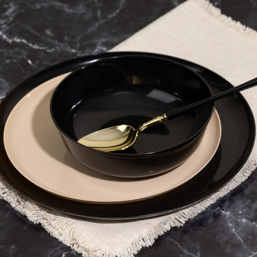 Black 16oz Soup Bowl - 10 Count - The Closeout Connection