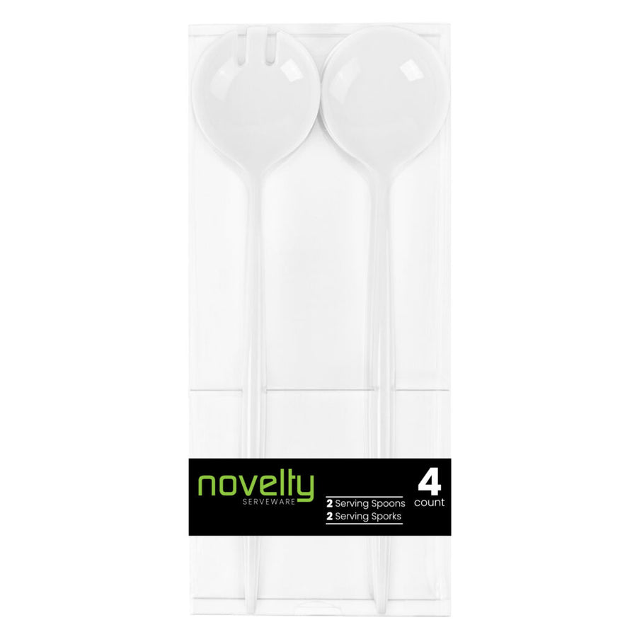 Serveware Spoon & Spork - 4 Count - The Closeout Connection