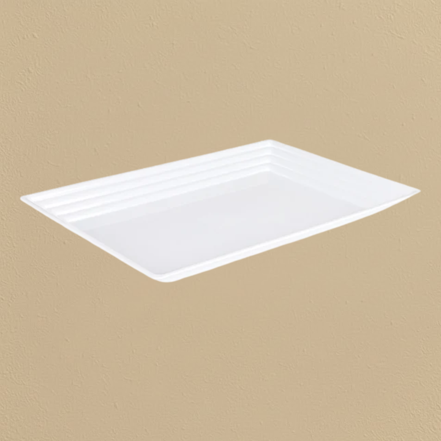Leveled Rectangle Tray