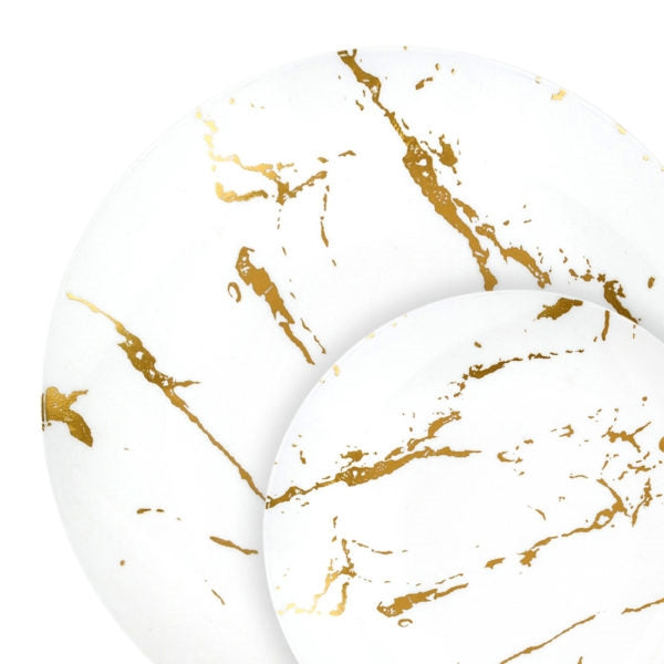Stroke White and Gold Collection