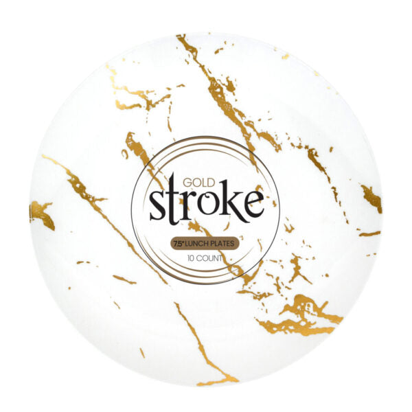 Stroke White and Gold Collection