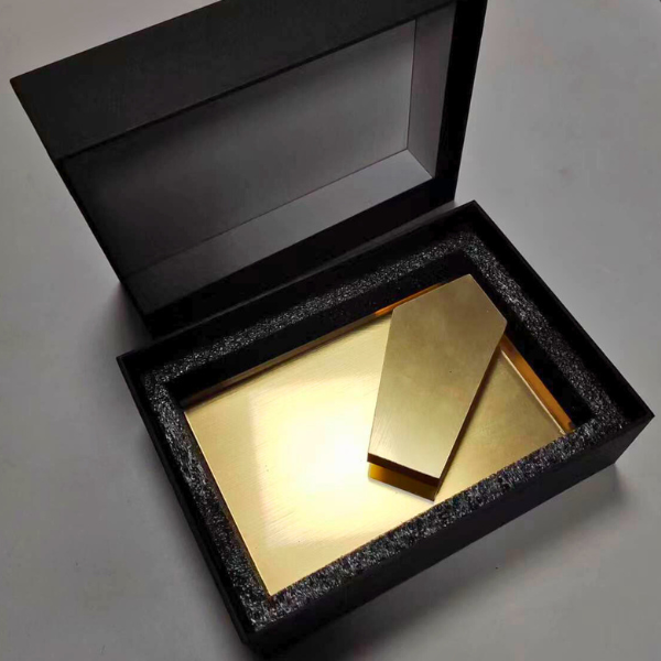TMUNAH Gold Lucite Frame - The Closeout Connection