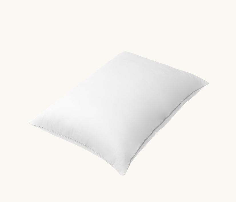 The Re Down-Alternative Cotton Pillow, Super Fill Power, Standard 20" x 26"