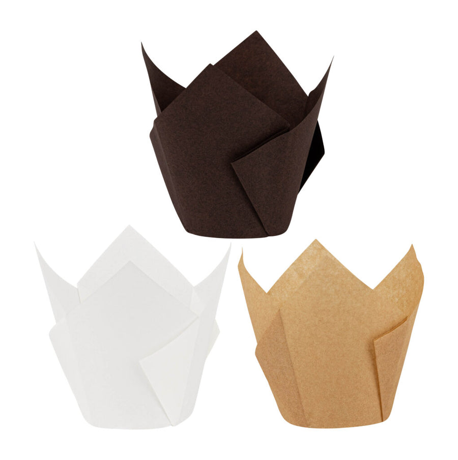 Tulip Baking Cups Solid Large - 150 Count - The Closeout Connection