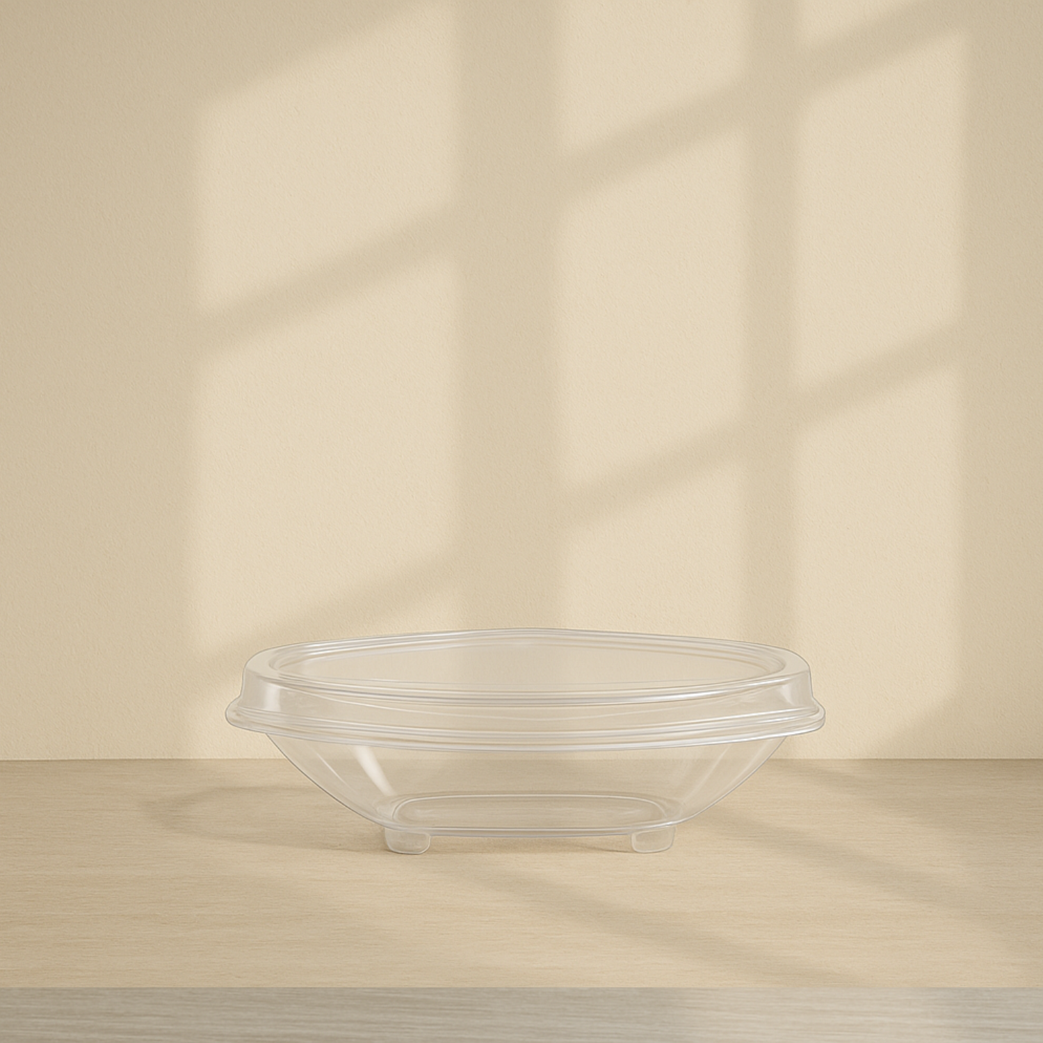 Boat Shape Dish With Flat Lid - 10 Count