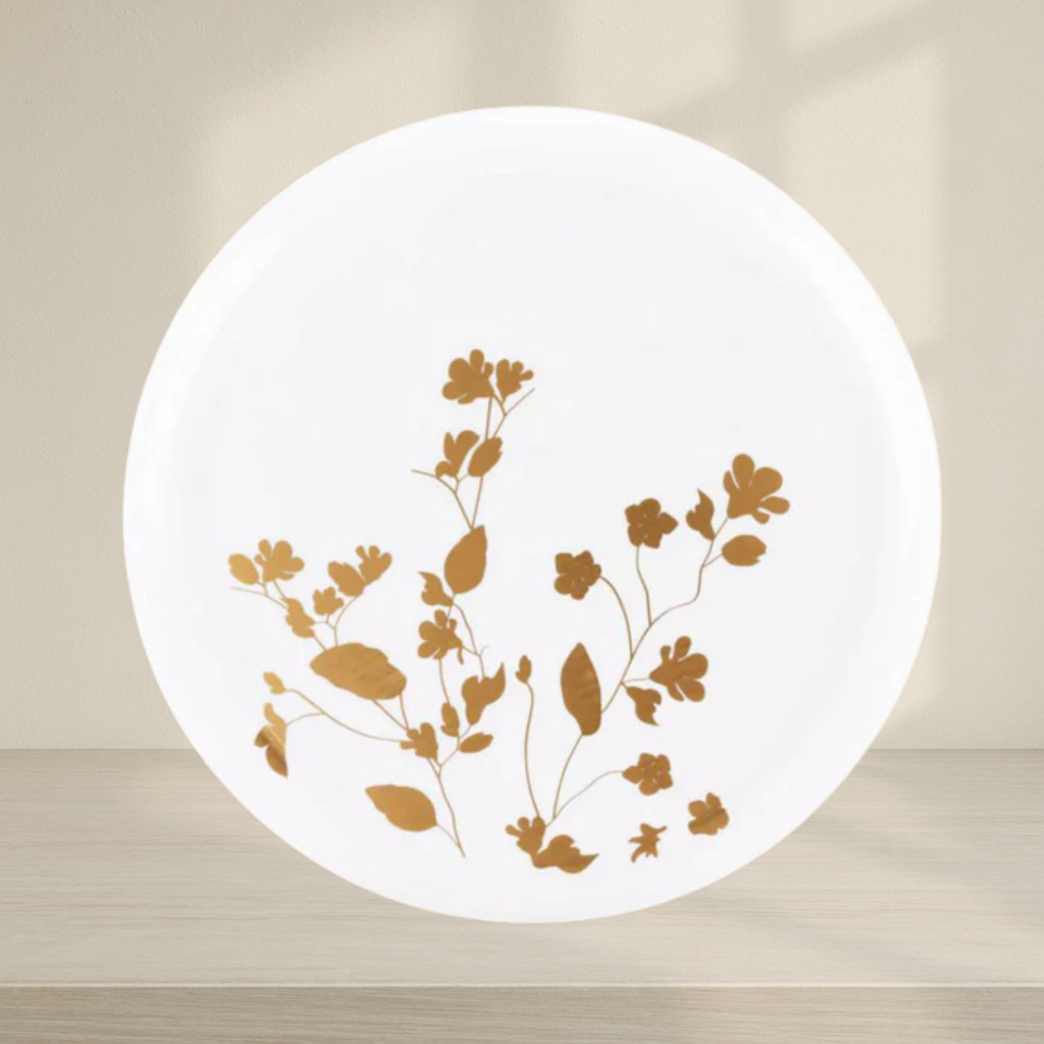 Garden Gold Dinnerware Collection - 10 Count