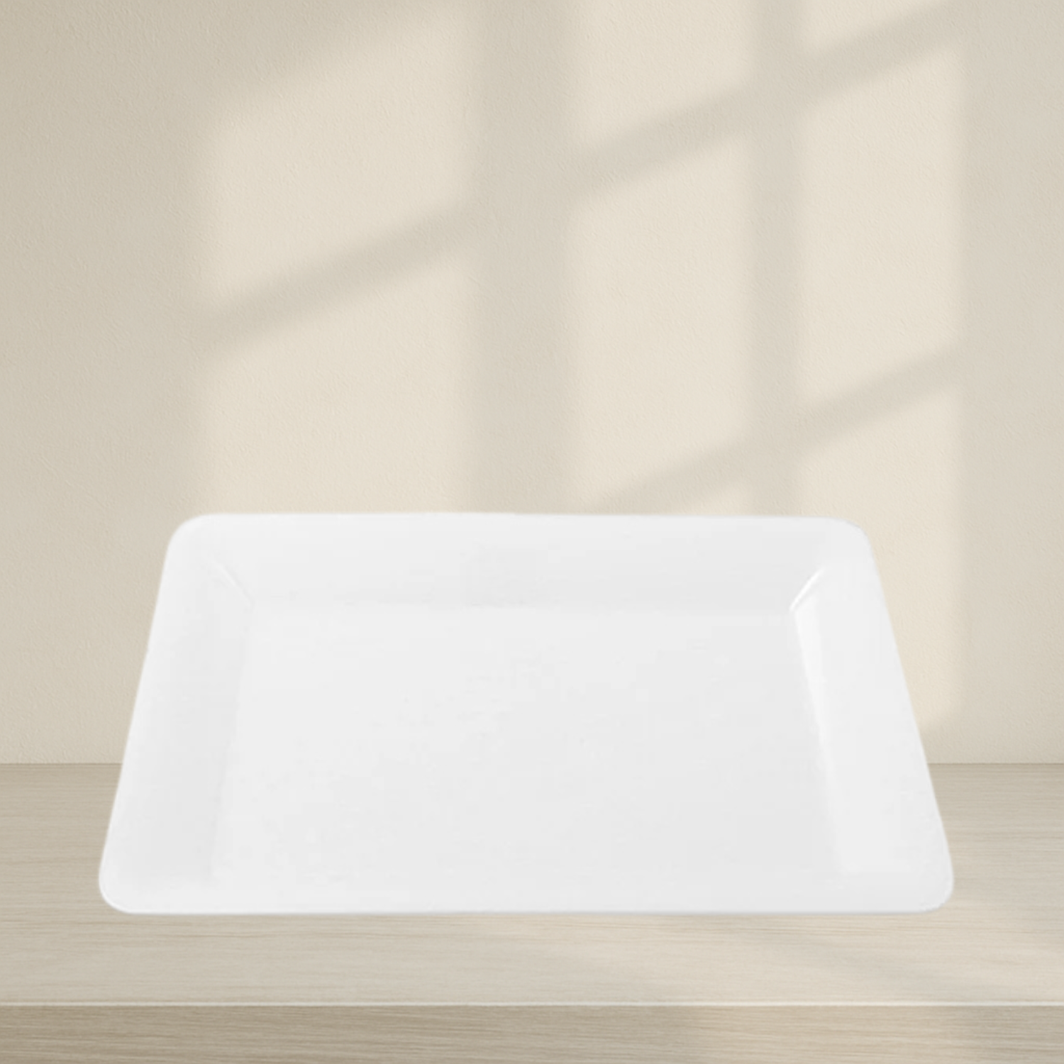 Rectangular Serving Tray White