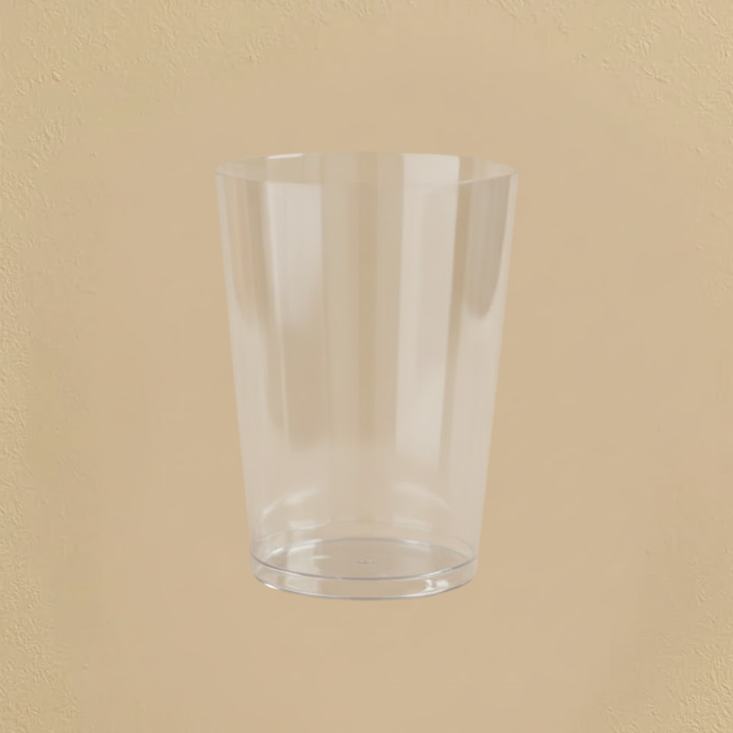 7oz round hard plastic tumblers - 20 count